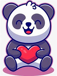 Image result for Panda Love Cartoon