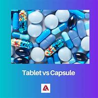 Image result for Difference Capsule Pill Tablet