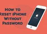 Image result for How to Reset iPhone 5 without Password