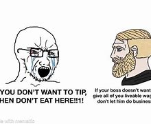 Image result for Y U No Tip Meme