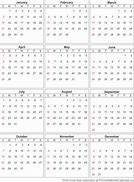 Image result for 2018 Calendar Printable Org