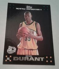Image result for 2007 Kevin Durant Rookie Card
