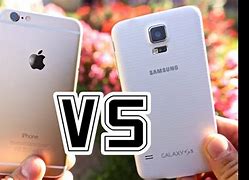 Image result for Galaxy S5 vs iPhone 6
