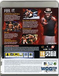 Image result for WWE 2K15 Back Cover