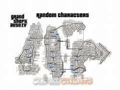 Image result for GTA 4 Random Characters Map