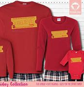 Image result for polar express pajamas matching