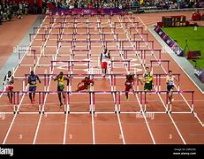 Image result for 110M Hurdles Olympics