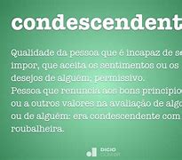 Image result for condecente