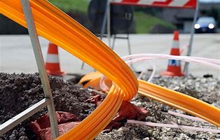 Image result for Laying Fiber Optic Cable