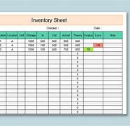 Image result for Basic Inventory Control Template