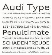 Image result for Audi Font