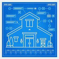 Image result for House Construction Blueprint Vector