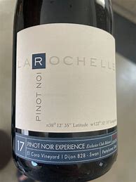 Image result for Rochelle Pinot Noir El Coro Block Cruz