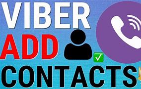Image result for How to Add Contact in Viber PC