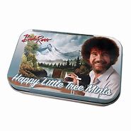 Image result for Bob Ross Happy Little Tree Mints