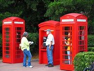 Image result for Red Phone Booth Aesthetic