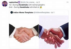 Image result for Hand Ques Meme