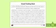 Image result for Visual Tracking Worksheets