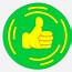 Image result for Blue Winking Thumbs Up Emoji