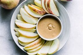Image result for Peanut Butter On an Apple Slice