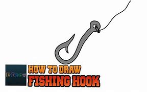 Image result for Fish Hook On Log Drawing