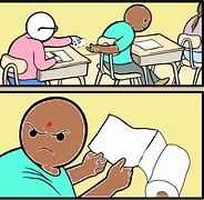 Image result for Cartoon Note Pass Meme