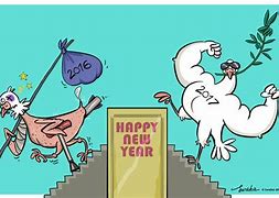 Image result for New Year Cartoons Free