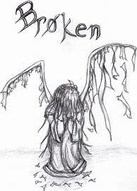 Image result for Broken Angel Tattoo Drawings