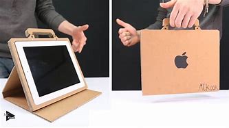 Image result for DIY Tablet Stand Cardboard