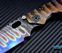 Image result for Flamed Titanium Knife