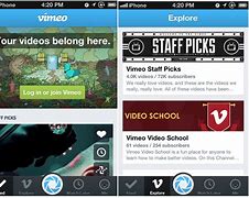 Image result for Vimeo iPhone SE