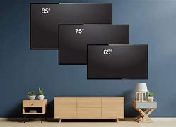 Image result for 85 Inch TV Size Comparison