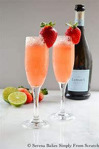 Image result for Fruity Champagne Cocktail