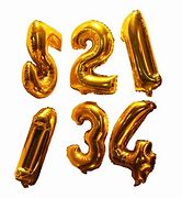 Image result for Number 1 to 14 in Gold