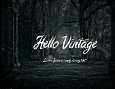 Image result for Green Hello Vintage