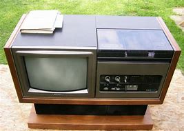 Image result for Old TV VCR Combo