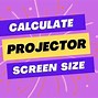 Image result for How to Measure a Projector Screen