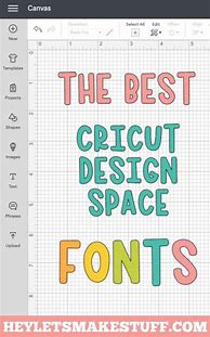 Image result for Cricut Design Space Fonts