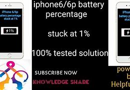 Image result for 1 Percent iPhone Battery