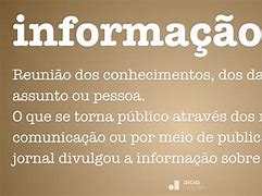 Image result for Info Significado