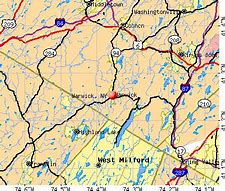 Image result for Warwick New York Map