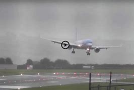 Image result for Plane Landing Sideways