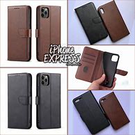 Image result for iPhone Leather Flip Case