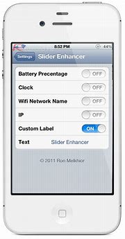 Image result for iPhone Slide Bar