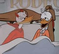 Image result for Donald Duck Waking Up Meme