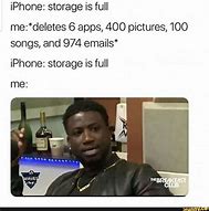 Image result for Phone Storage Memes