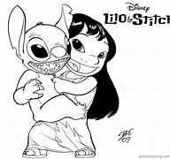 Image result for Lilo and Stitch Movie Characters Outline