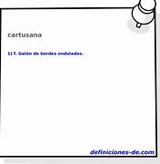 Image result for cartusana