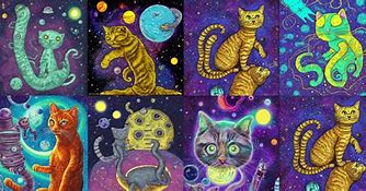 Image result for Space Cat Tattoo