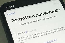 Image result for Apple ID Forgot Password On iPhone